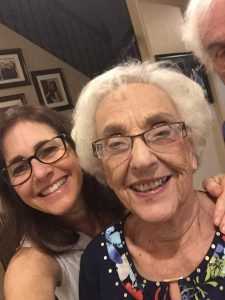Jennifer Diamond and Auntie Eileen when her and Uncle Norty visited Arizona in 2017. Jennifer Diamond
