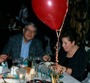 Photo By John Centanni : Sy & Delores in 2000 at my mom & dads 50th anniversary party.